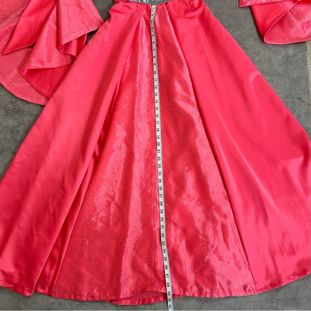 VINTAGE Pink Handmade Renaissance Dress - Picture 10 of 15